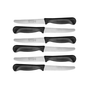 Set de Couteaux spécial Petit-Déjeuner à lame crantée, Coutellerie