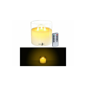 3 bougies LED RVB télécommandées, Bougeoirs et bougies à LED
