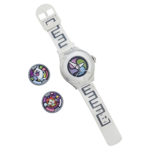 Montre parlante Yo-Kai Watch avec 2  médaillons, par Hasbro