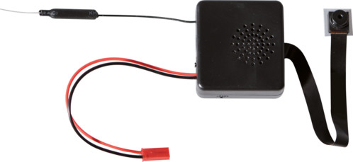 mini caméra de surveillance furtive full hd avec batterie externe et antenne wifi mcf-1080.w somikon