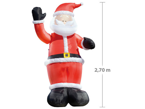 Père Noël gonflable de 2,70 m par Infactory.