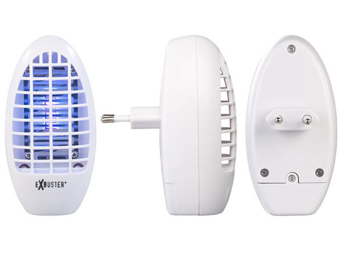 Exbuster Piège à Insectes Anti Moustiques Electrique UV LED pour Prise Secteur 