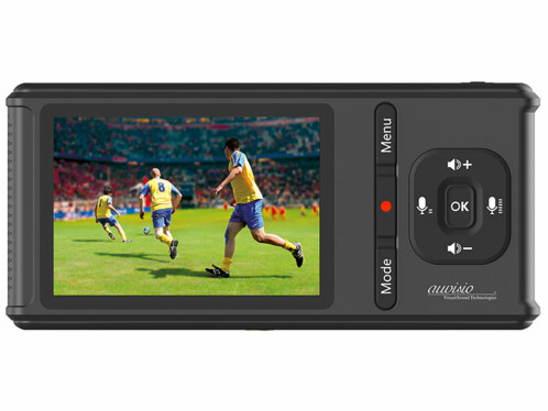 Enregistreur vidéo 4K UHD avec écran couleur GC-500 Auvisio.
