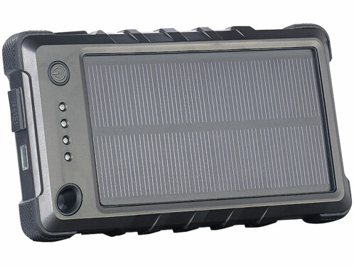 Batterie de secours photovoltaïques ultra-résistante 8000 mAh ''PB-80.s'' 