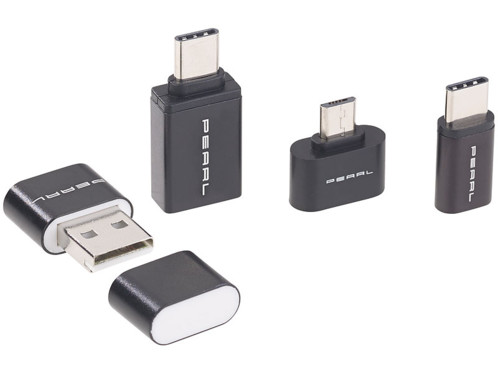 MacBook et PC Portable Sysow SD/Micro SD Lecteur de Cartes USB Type C Lecteur de Cartes Micro USB Port Lecteur de Carte Mémoire avec Micro USB OTG Adaptateur pour Android Smartphone 