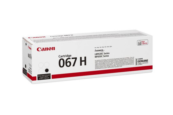 Toner original Canon 067H - Noir