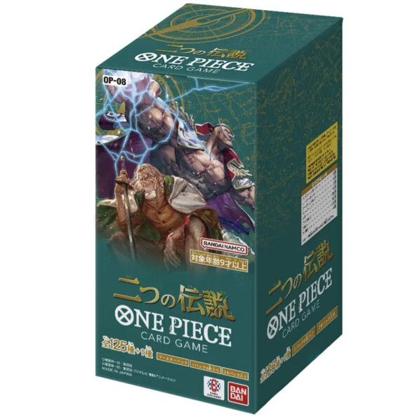 Display booster One Piece Two Legends édition japonaise OP-08 144 cartes