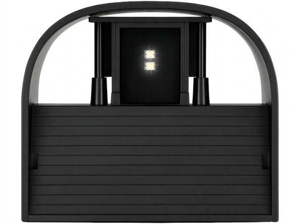 Applique murale LED Lunartec de style contemporain en forme d'arche
