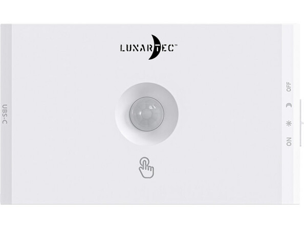 3 veilleuses rechargeables 75 lm avec détecteur de mouvement et de luminosité