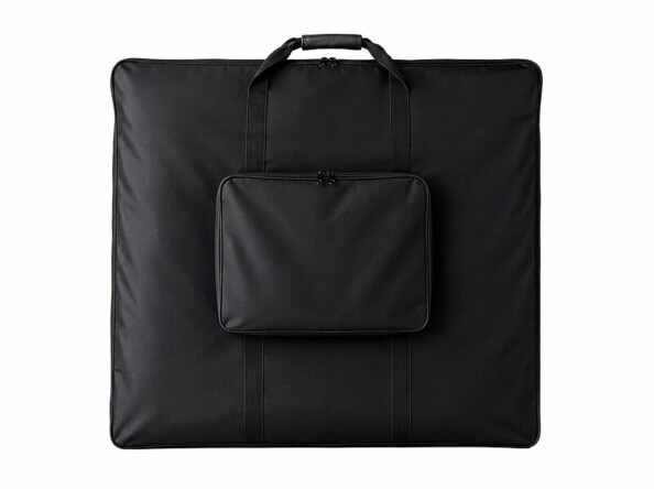 Sac de transport noir du panneau solaire pliable