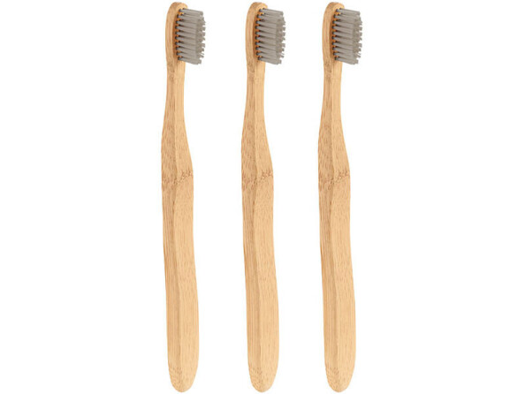 bross a dents naturelles anti bacterienne hygienique en bois de bambou avec poils moyens medium
