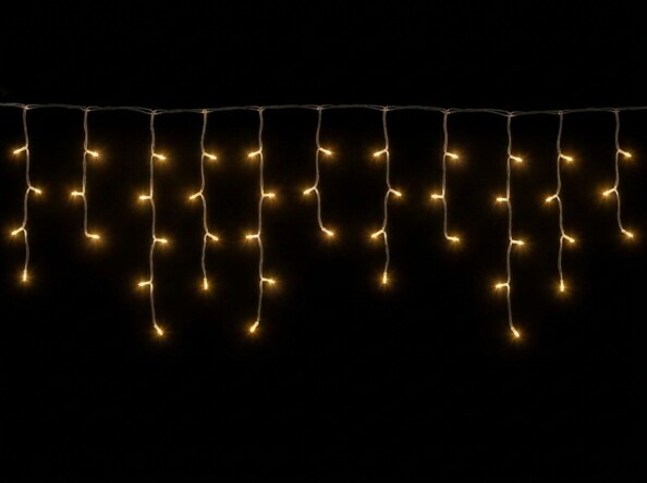 Guirlande stalactite LED d'extérieur télécommandée - 5 m