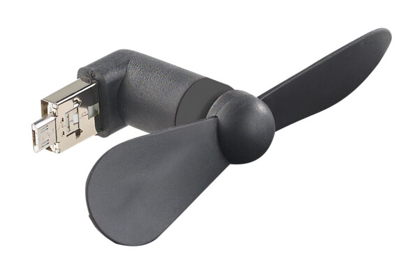 Mini ventilateur Micro USB pour PC et smartphones Android, Ventilateurs USB