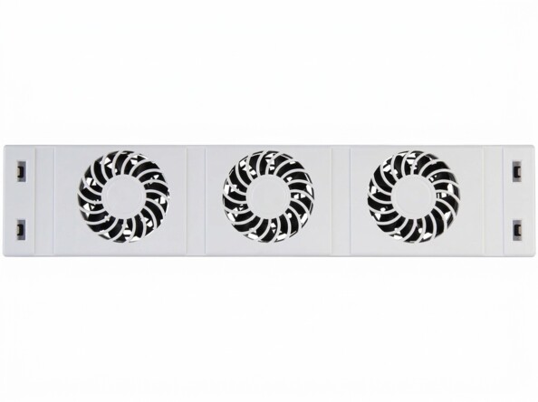 Trois ventilateurs circulaires du répartiteur de chaleur pour radiateur