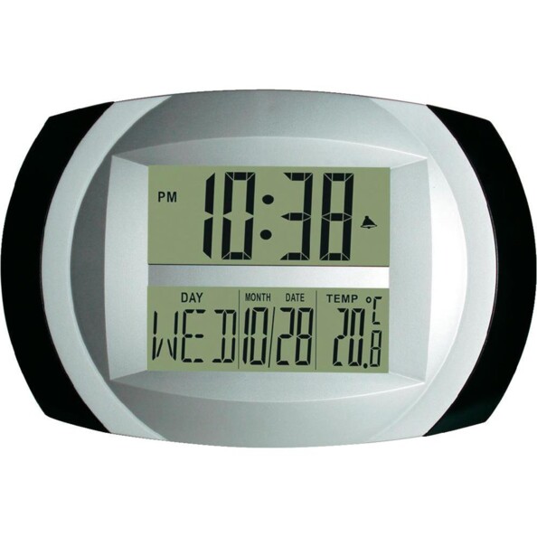 horloge digitale murale grands chiffres avec thermometre inovaxion inopmt01