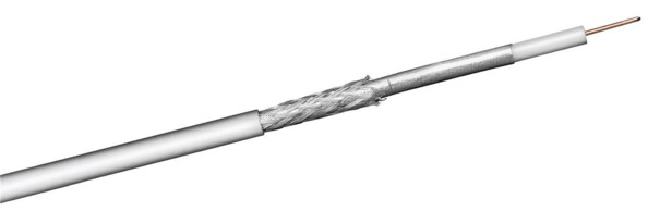 Câble coaxial 7mm 100 dB blindage CCS - au mètre