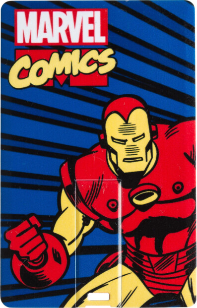 Clé USB plate 8 Go - collection Marvel Comics Vintage - Iron Man