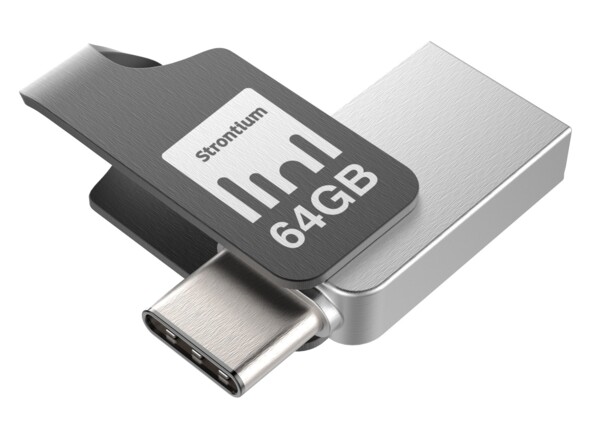 Clé USB Nitro Plus avec USB-A 3.1 et USB-C OTG - 64 Go