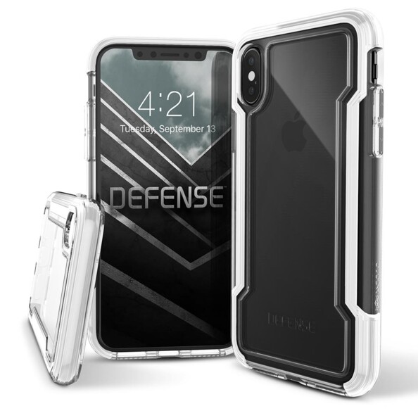 Coque renforcée pour iPhone XS Max : Defense Clear - Transparent