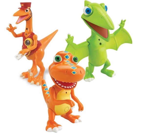 Jouet interactif Dino Train : Pack 3 personnages