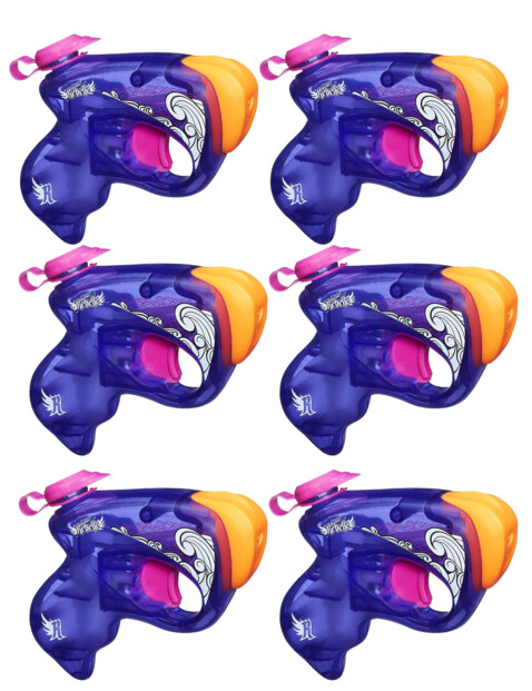 6 mini pistolets à eau Nerf Rebelle Mini Mission - Violet