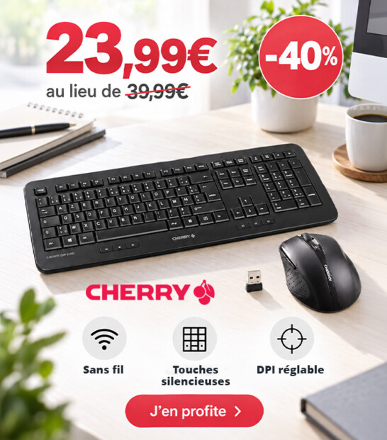Pack clavier et souris sans fil DW5100