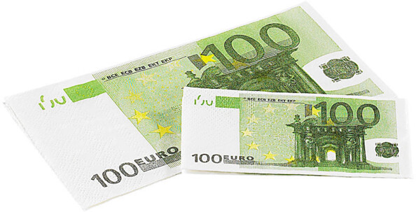 Mouchoirs ''100 Euros''