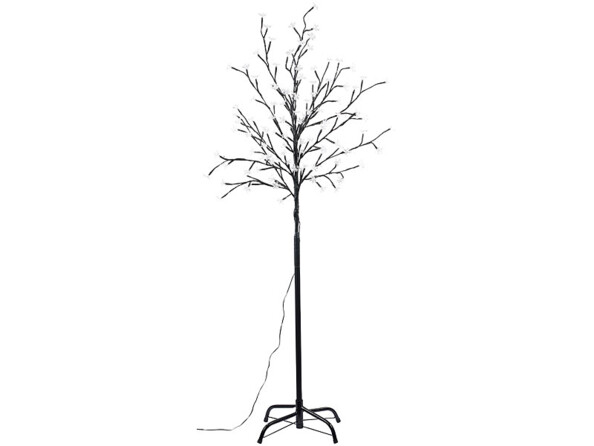 arbre factice étanche avec branches lumineuses avec alimentation solaire
