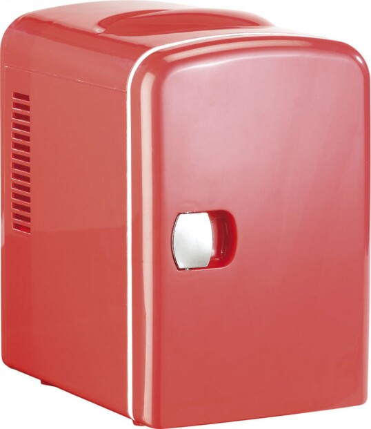 Mini réfrigérateur 2 en 1 avec prise 12 / 230 V - rouge (Reconditionné)