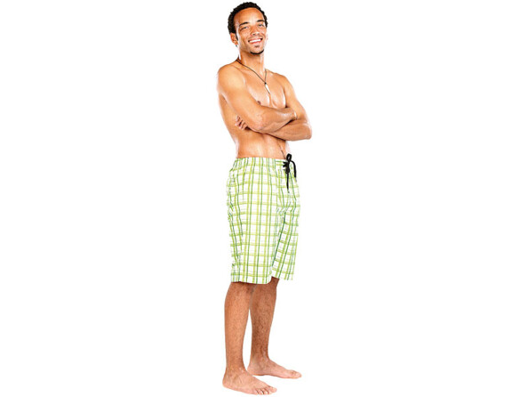 Short de bain homme ''Surf'' vert - taille S