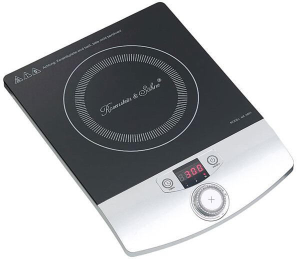 Plaque de cuisson à induction 2000 W pour casseroles - Jusqu'à 240°C