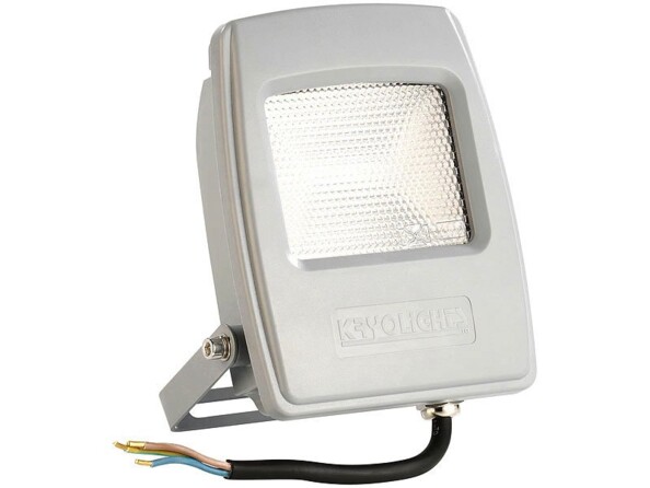 Projecteur LED RVB 10W extérieur avec Panneau solaire Luminea, Projecteurs  LED