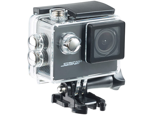 Caméra sport HD avec boîtier étanche Somikon DV-1212