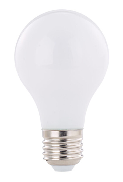Pack de 10 ampoules à LED SMD E27 (8 W) style bulbe - blanc chaud