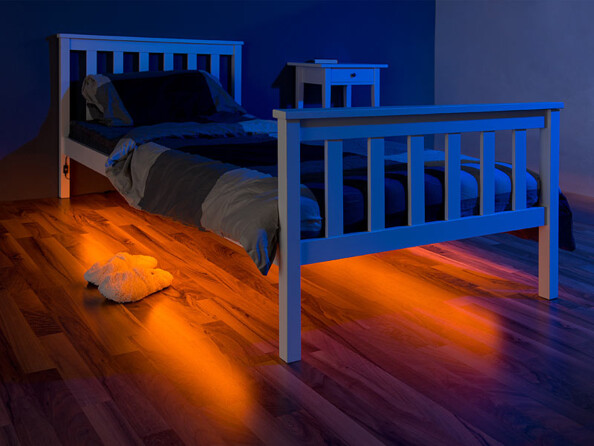 Bande LED pour cadre de lit avec détecteur de mouvement PIR - x2