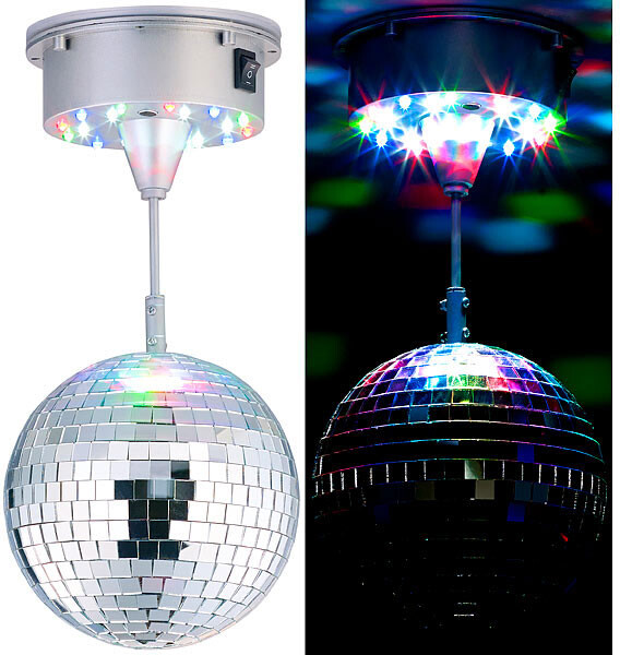 Diffuseur de boule disco LED