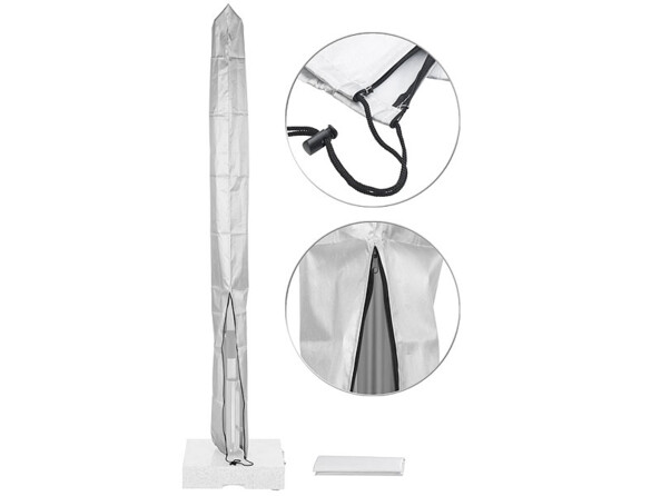 Housse de protection pour étendoir à linge et parasol - Taille L (160 cm)