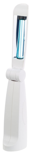 lampe a uv c pliable pour desinfection toilettes germes virus bacteries sans produit chimique