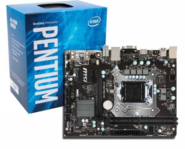 Kit carte mère MSI + processeur Intel G4560