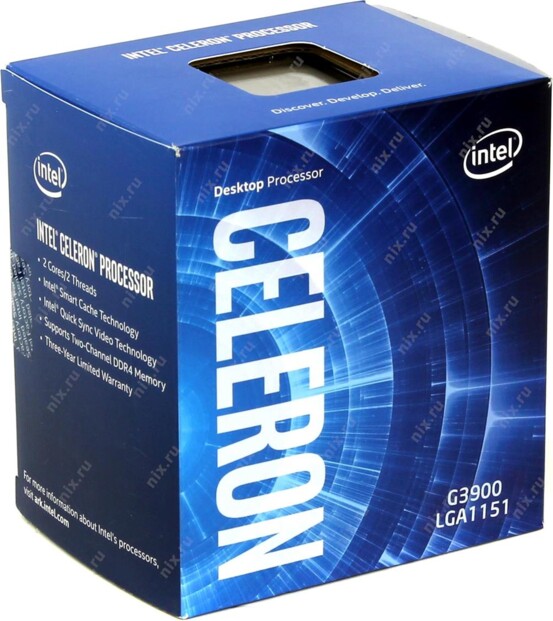 Processeur Intel Celeron G3930 2.9 GHZ