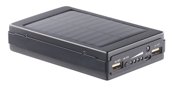 Batterie d'appoint solaire avec lampe de camping 11 000 mAh - reconditionné