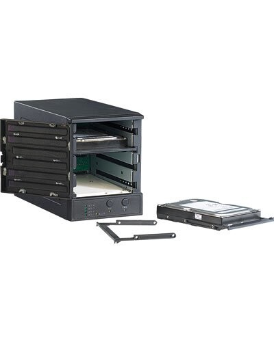 Boîtier Pour 4 Disques Durs S-Ata 3.5'' - Sortie USB 2.0