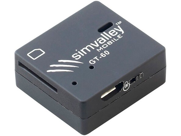 Traceur GSM ''GT-60'' avec microphone et localisation SMS