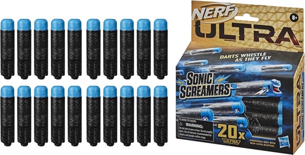 Nerf - Pack de 20 Flechettes Nerf Ultra One Officielles
