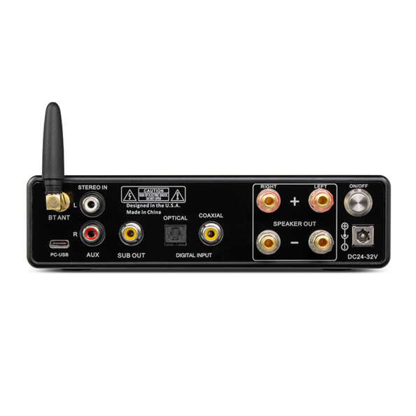 Amplificateur hi-fi compact DA-200 avec USB PC-DAC et fonction bluetooth
