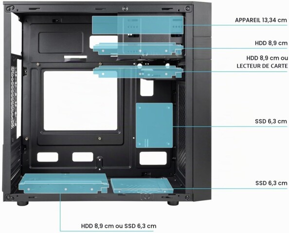 Boîter PC Micro-ATX