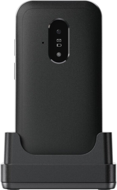 Téléphone portable sénior à clapet Leva E22 4G LTE - Noir/Blanc