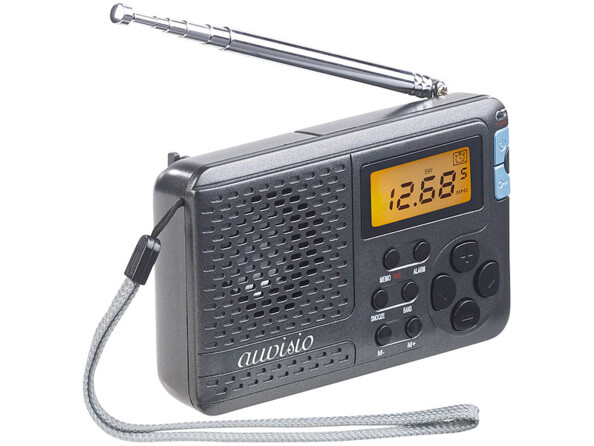 Mini récepteur radio mondial 12 bandes TAR-612 Auvisio