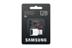 Carte MicroSD Samsung T9 avec lecteur de carte - 128 Go