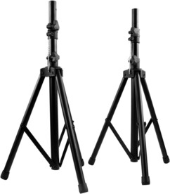 Lot de 2 pieds d’enceintes réglables 72 à 130 cm